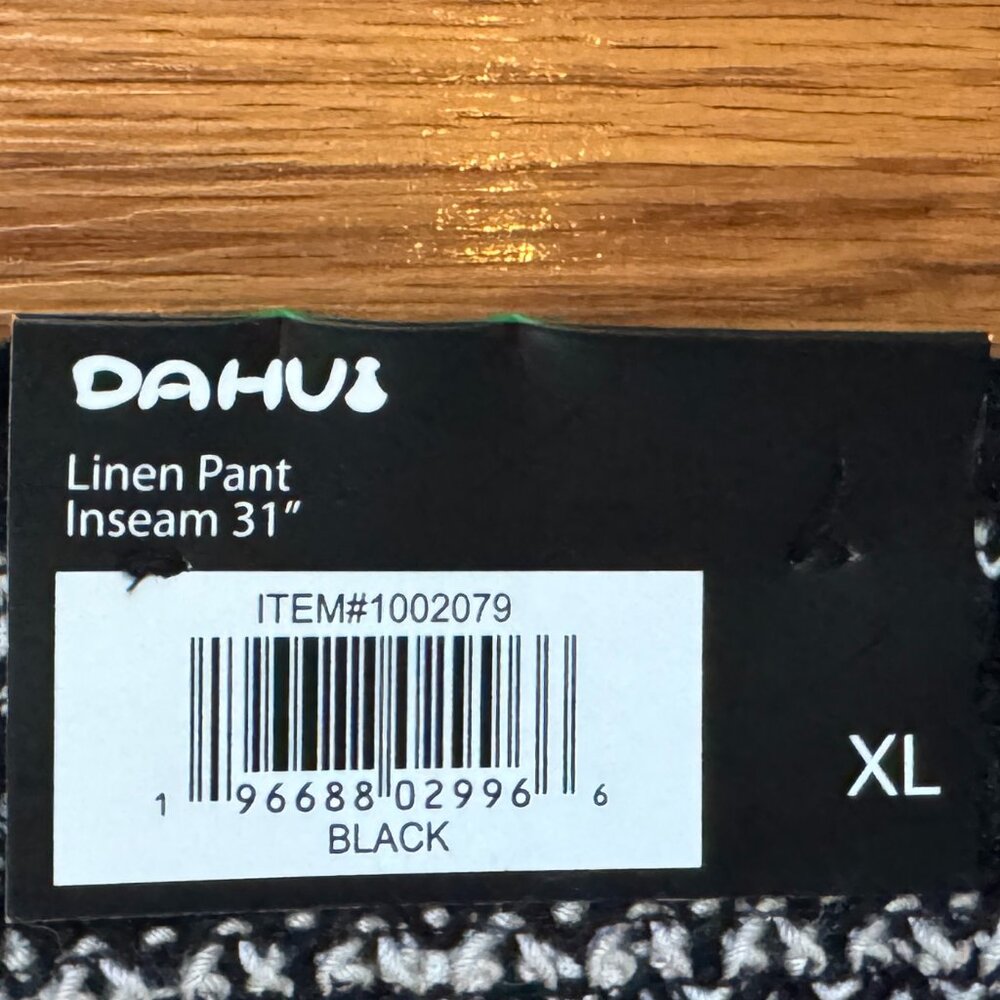 NWT Dahui Linen Wide Leg Palazzo Pants - Picture 7 of 8